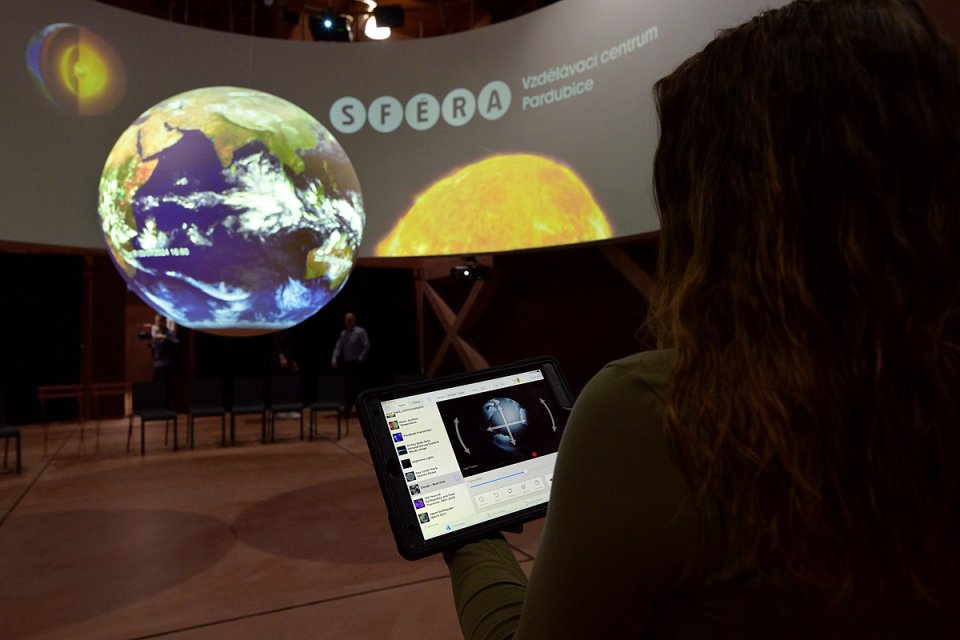 Sál Science on a Sphere