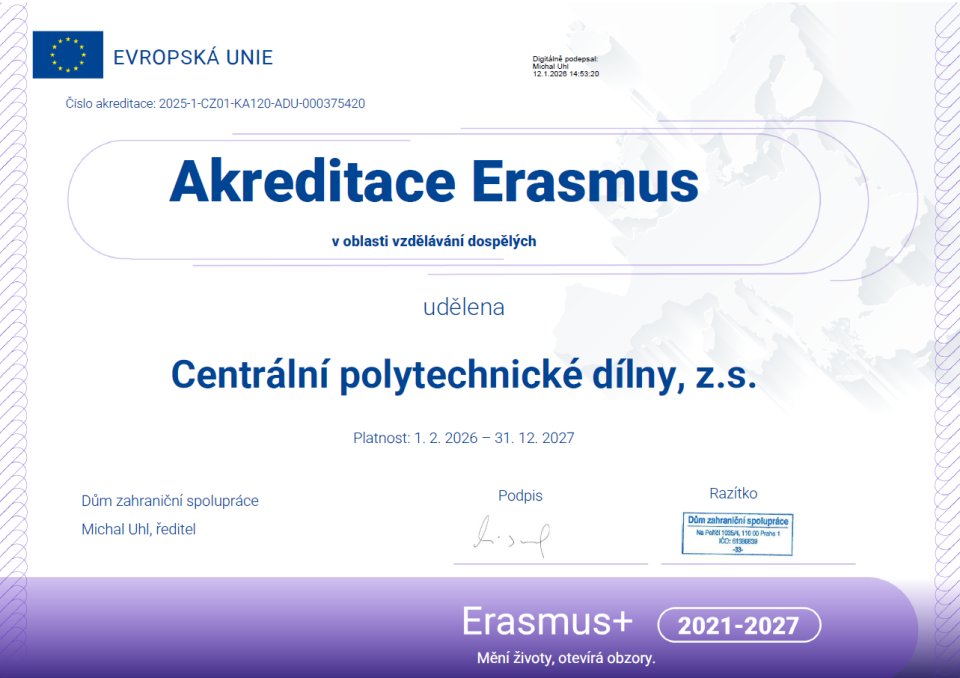Erasmus akreditace